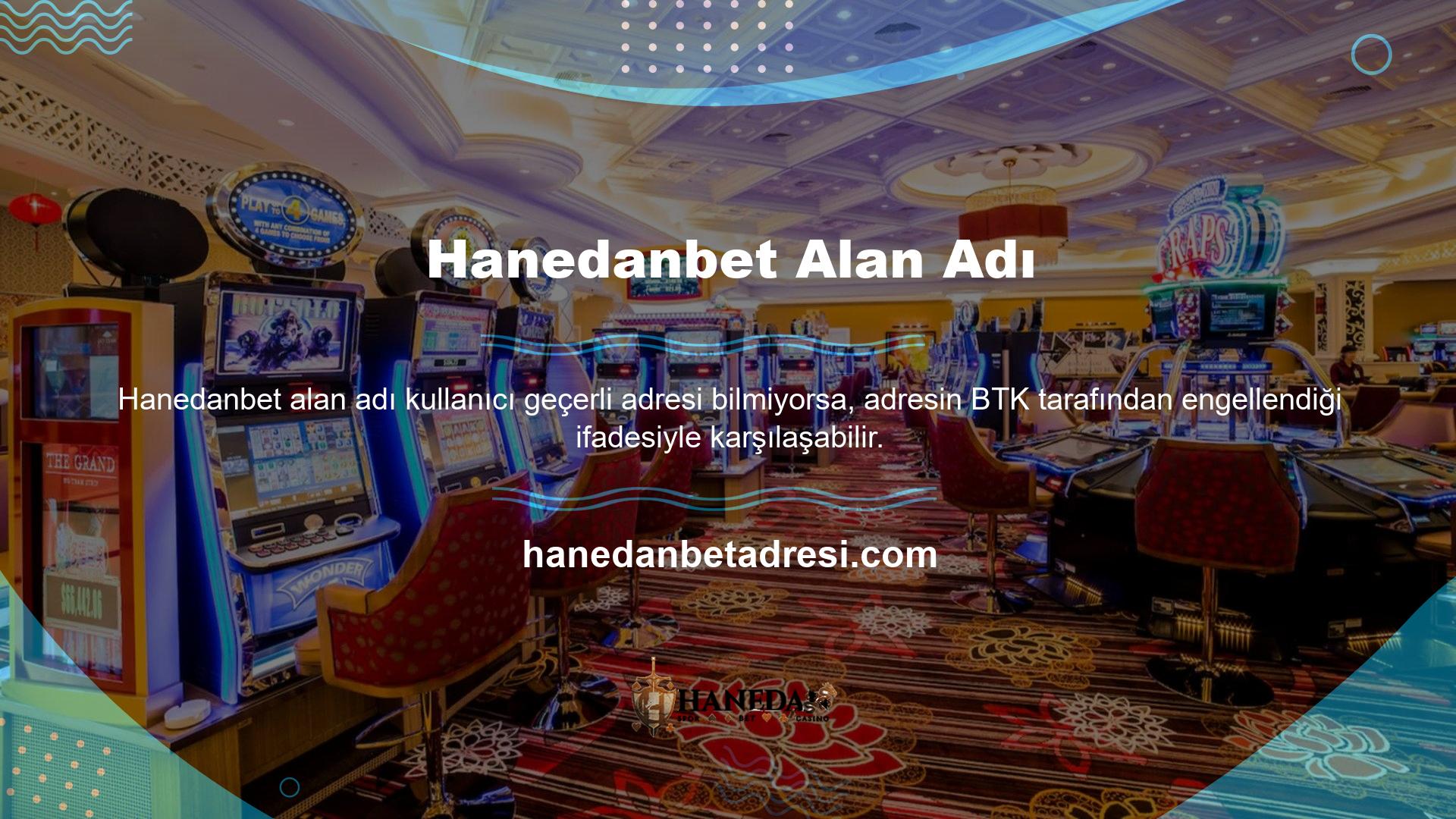 Hanedanbet, alan adı değişikliklerine neden olur